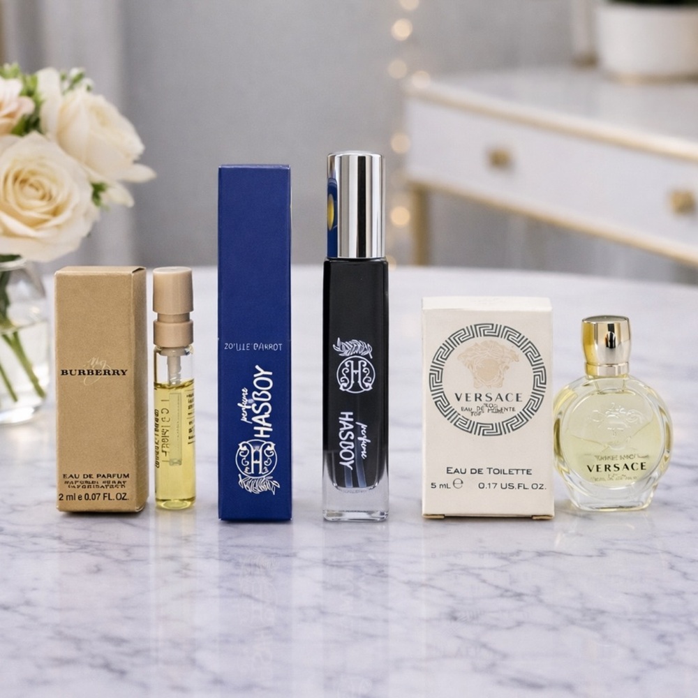 Versace and Burberry Perfume Set - Picture 3 of 3